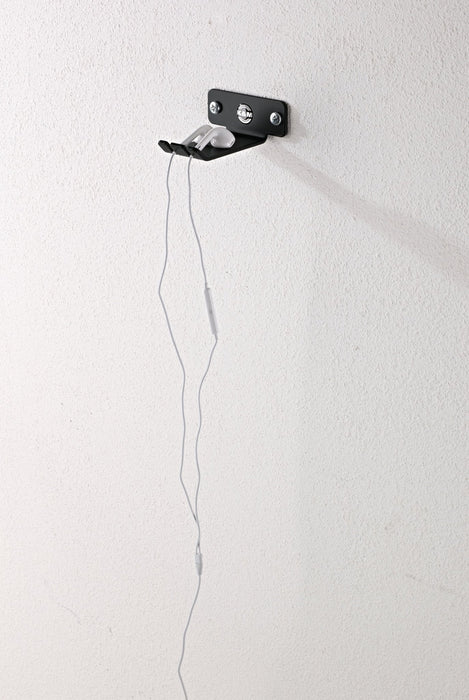 16311-000-76 - K&M - 16311-000-76 - Headphone Holder - Wall Mount - White.