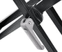 18997-000-55 - K&M - 18997-000-55 - Lightweight Aluminium Double Braced "X" Keyboard Stand.