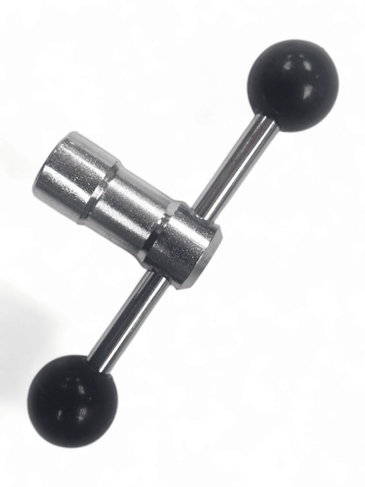 6-30351-1-02 - K&M - 6-30351-1-02 - T-bar screw assembly for mic boom - Chrome.