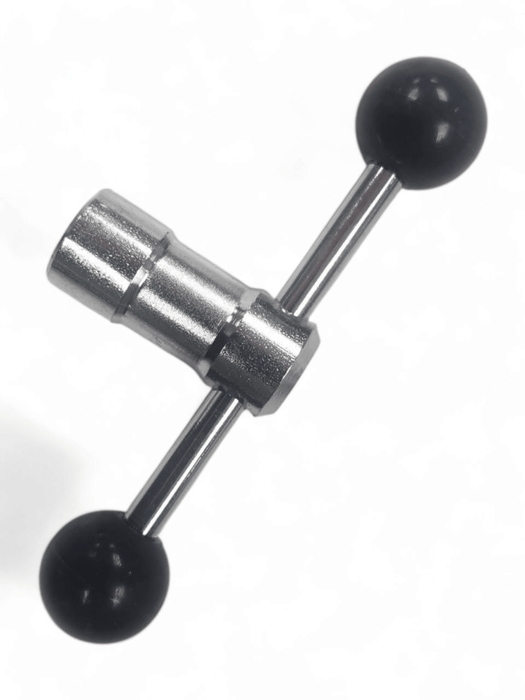 6-30351-1-02 - K&M - 6-30351-1-02 - T-bar screw assembly for mic boom - Chrome.