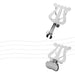 37505 - K&M Ruka - 37505 - Trumpet Lyre - Brass Finish.
