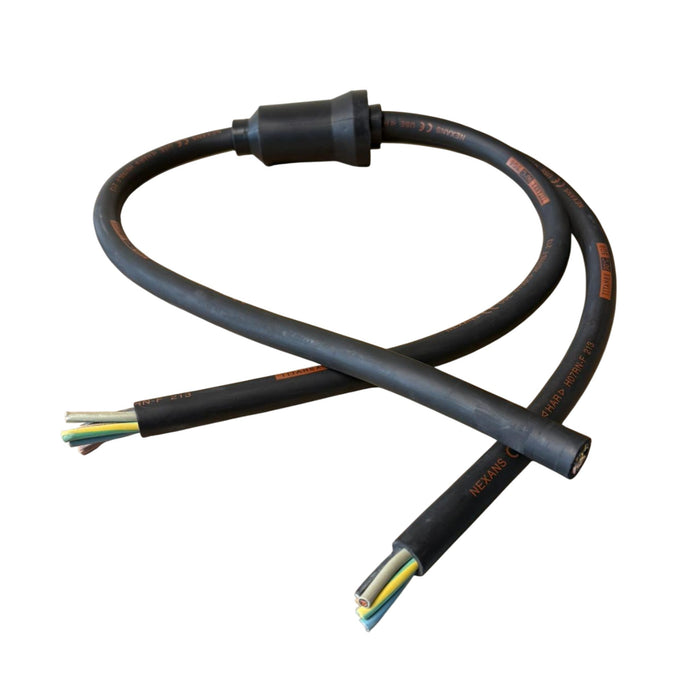 SP6.0-5-32A-0.5mtr (3ph) Bare ends - LEX Products - 3ph Y-Splitter 5c x 6.0mm2 Splitter bare ends.