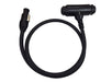 ST2.5-3-TPM-TPF-Bare end-3M - LEX Products - True1 Tee Assembly - 3 Metre drop to Bare end - 3 Core 2.5mm.