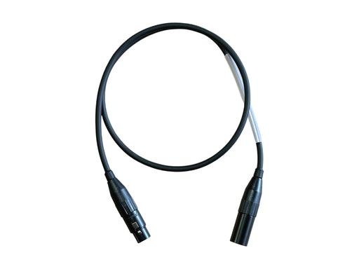 LSC00-1M-B - Livesound - LSC00-1M-B - 1m Mic/Signal Cable - Black.