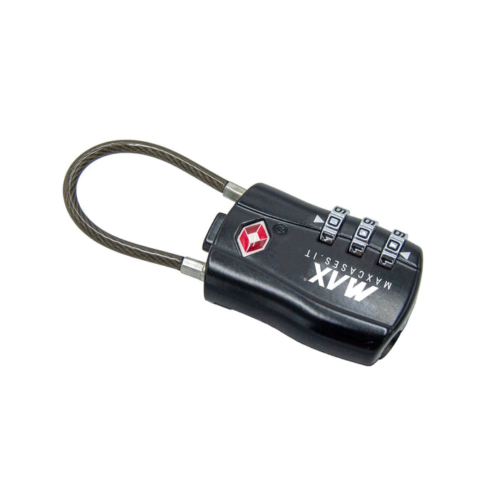 MAXLOCK - MAX Cases - TSA Padlock With Flexable Shackel