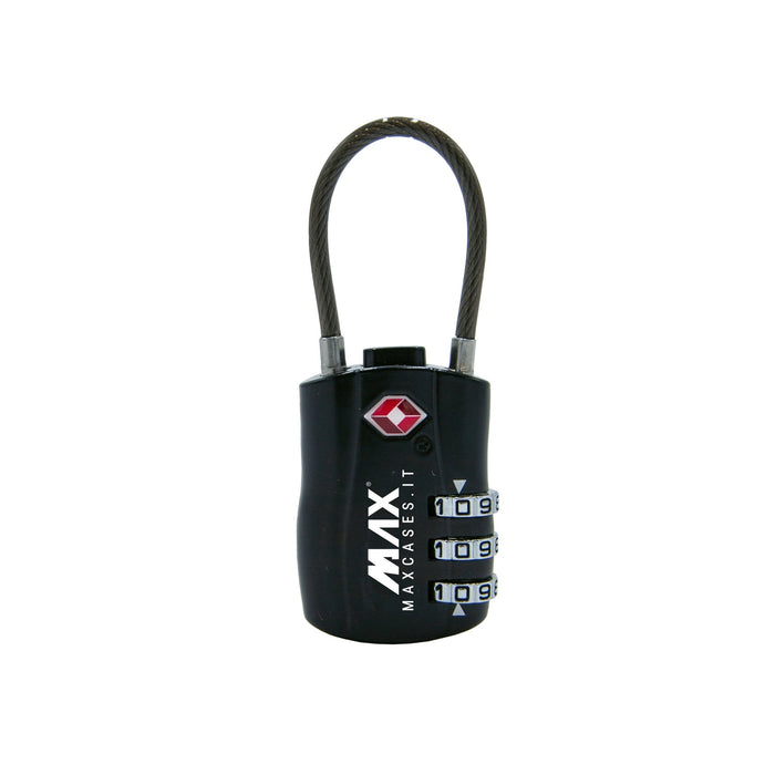 MAXLOCK - MAX Cases - TSA Padlock With Flexable Shackel