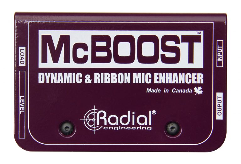 Radial Engineering - McBoost - Microphone Signal Intensifier.