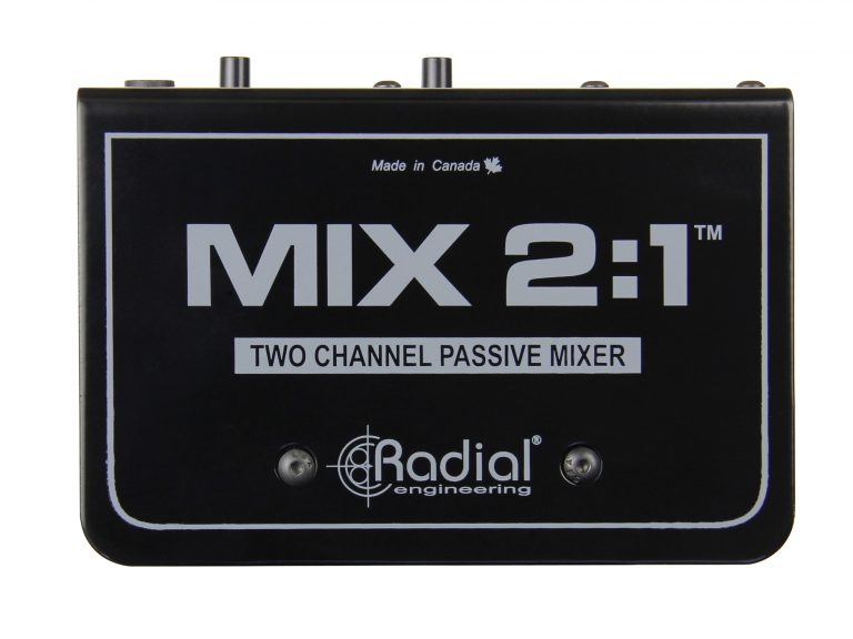 Radial Engineering - MIX-2:1 - Two-channel Audio Combiner & Mixer.