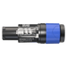 NAC3FXXA-W-S - Neutrik - NAC3FXXA-W-S - Power In Cable Connector - Locking AC mains cable connector, keyed and color coded (blue) for power-in, screw terminal assembly, for cable diameters 6 - 12 mm.