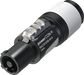NAC3FXXB-W-S - Neutrik - NAC3FXXB-W-S - Power Out Cable Connector - Locking AC mains cable connector, keyed and color coded (grey) for power-out, screw terminal assembly, for cable diameters 6 - 12 mm.