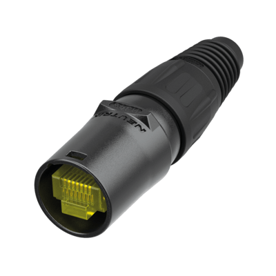 NE8MX-B-1 - Neutrik - NE8MX-B-1 - RJ45 cable connector carrier for non pre-assembled RJ45 plugs.