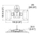 2017-7568 - Penn Elcom - 2017-7568 - Large Surface Mount Crating Latch.
