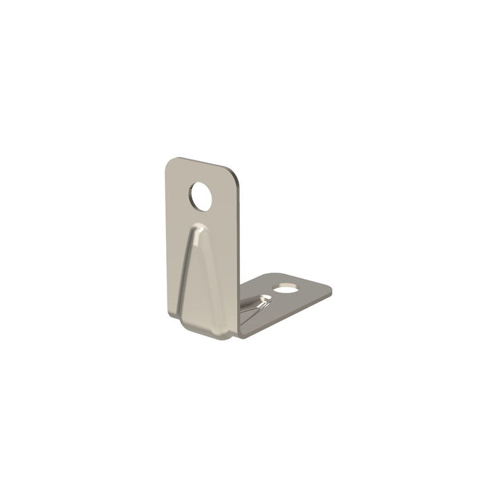 B0706N - Penn Elcom - B0706N - 2 Hole Nickel Brace With Strengthening Ribs 29.2mm x 14.7mm