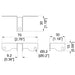 B1631Z - Penn Elcom - B1631Z - 3-Way Divider Brace for 9.2mm Panels