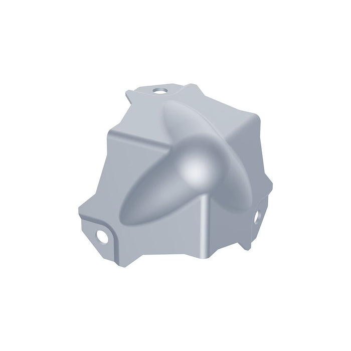 C1081Z - Penn Elcom - C1081Z - Medium PennBrite Zinc Ball Corner with 30mm Offset and 1mm Radius