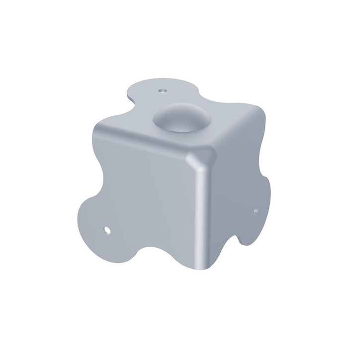 C1150Z - Penn Elcom - C1150Z - Medium PennBrite Male Stackable Flat Corner with 4mm Radius