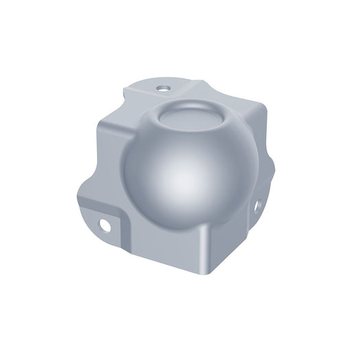 C1348/01 - Penn Elcom - C1348/01 - PennBrite Female Stackable Brace Ball Corner with 30mm Offset and 1.5mm Radius