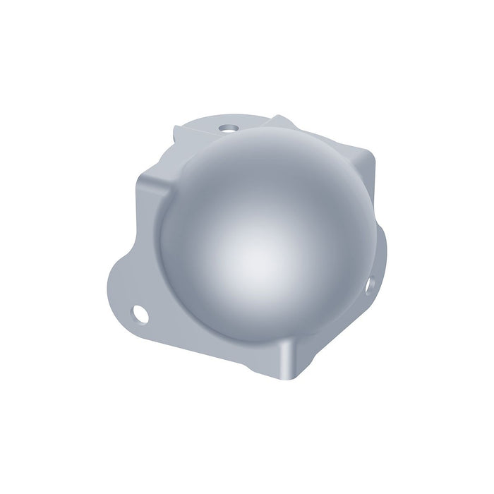 C1358Z - Penn Elcom - C1358Z - PennBrite Brace Ball Corner with 30mm Offset on One Leg and 1.5mm Radius