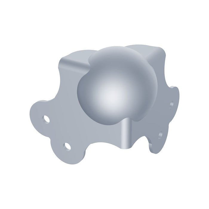 C1380Z - Penn Elcom - C1380Z - Large PennBrite 2 Leg Ball Heavy Duty Ball Corner with 3mm Radius