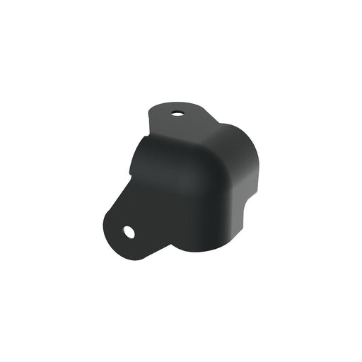 C1819K - Penn Elcom - C1819K - 2 Leg Black Wrap-Around Cabinet Corner with 12mm Radius