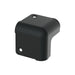 C1821K - Penn Elcom - C1821K - 2 Leg Black Wrap-Around Cabinet Corner with Countersunk Holes and 12mm Radius