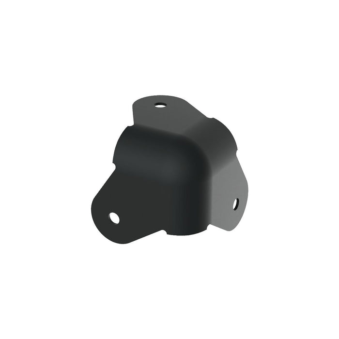 C1823K - Penn Elcom - C1823K - 3 Leg Black Cabinet Corner with 12mm Radius