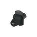 C1824K - Penn Elcom - C1824K - 2 Leg Black Cabinet Corner with 12mm Radius