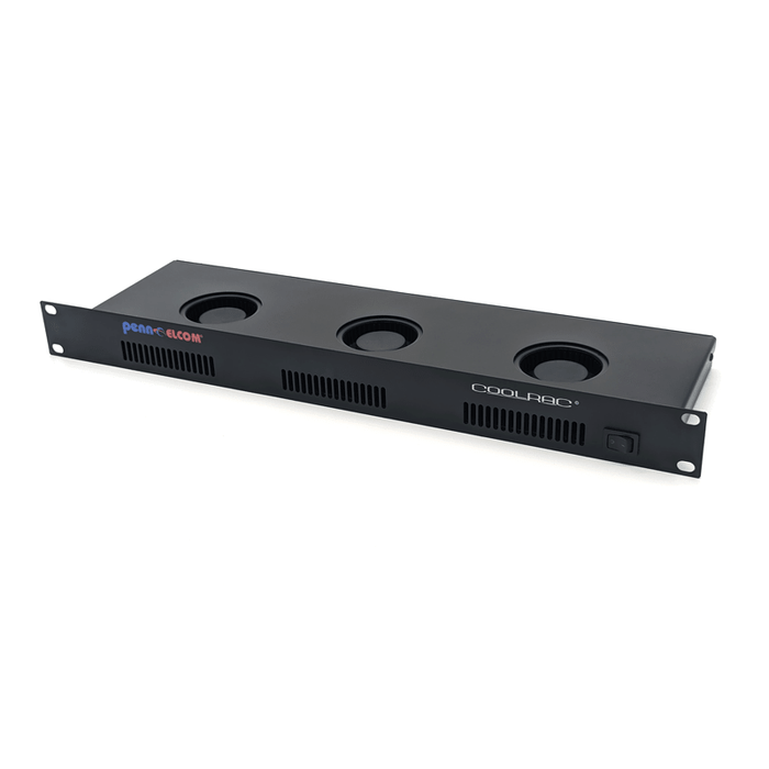 CoolRac-B - Penn Elcom - CoolRac-B - 1U Hot Air Extraction Unit