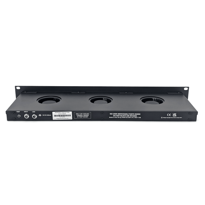 CoolRac-B - Penn Elcom - CoolRac-B - 1U Hot Air Extraction Unit