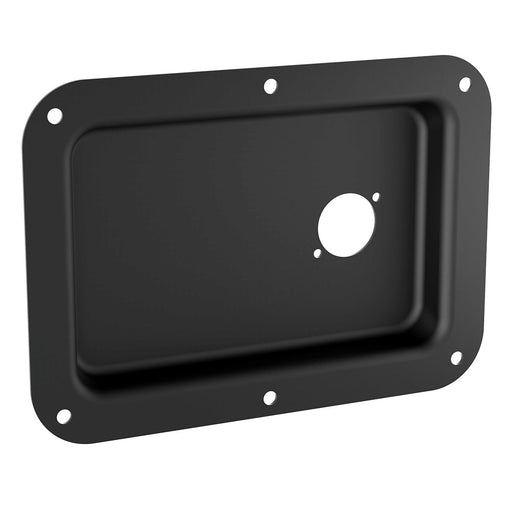 D021K - Penn Elcom - D021K - Dish Punched for 1 x D-Series Connector - Black