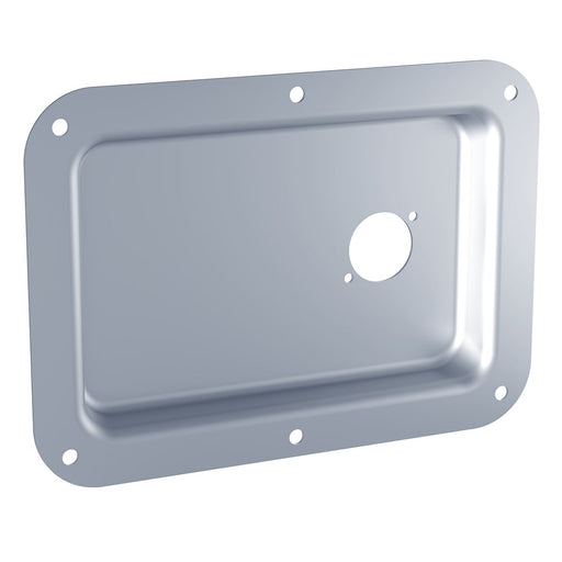D021Z - Penn Elcom - D021Z - Dish Punched for 1 x D-Series Connector - Zink