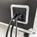 D053510CMZ - Penn Elcom - D053510CMZ - Rubber Cable Feed Through Dish.