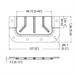 D053710CMZ - Penn Elcom - D053710CMZ - Cable Feed Through Dish With Offset.