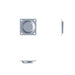 D0650 - Penn Elcom - D0650 - Zinc Lid Dish for Rubber Foot.