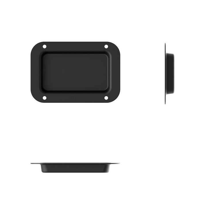 D0941K - Penn Elcom - D0941K - Plain Medium Dish - Black