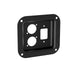 D0946-40K - Penn Elcom - D0946-40K - Punched for 1 x IEC and 2 x D-Series Connectors - Black.