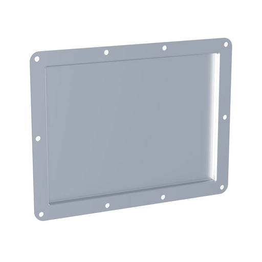 D2115Z - Penn Elcom - D2115Z - Recessed Label Dish for Self-Adhesive Tour Labels - Zink
