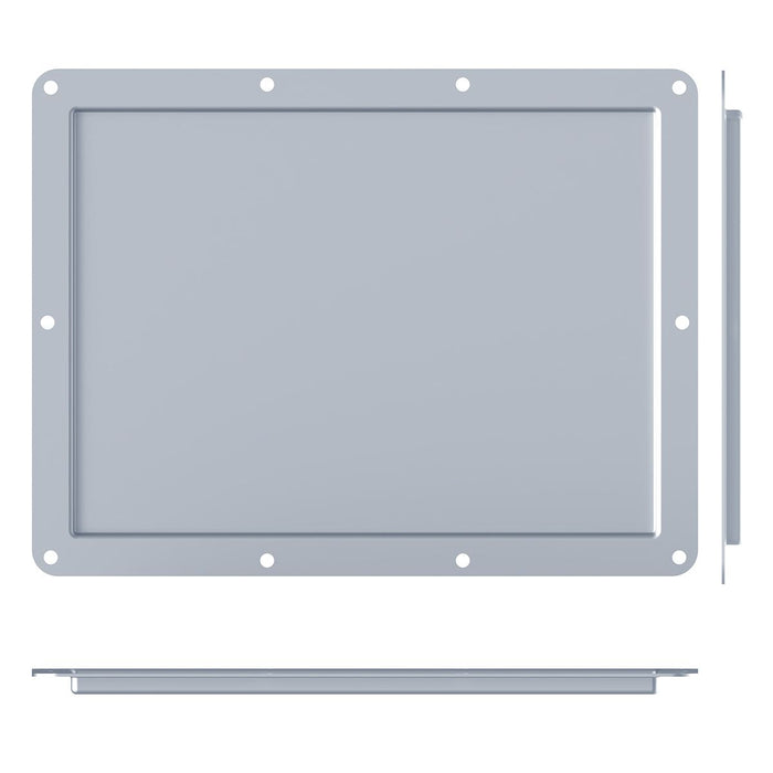 D2116Z - Penn Elcom - D2116Z - Recessed Label Dish for Self-Adhesive Tour Labels - Zink