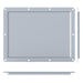 D2116Z - Penn Elcom - D2116Z - Recessed Label Dish for Self-Adhesive Tour Labels - Zink