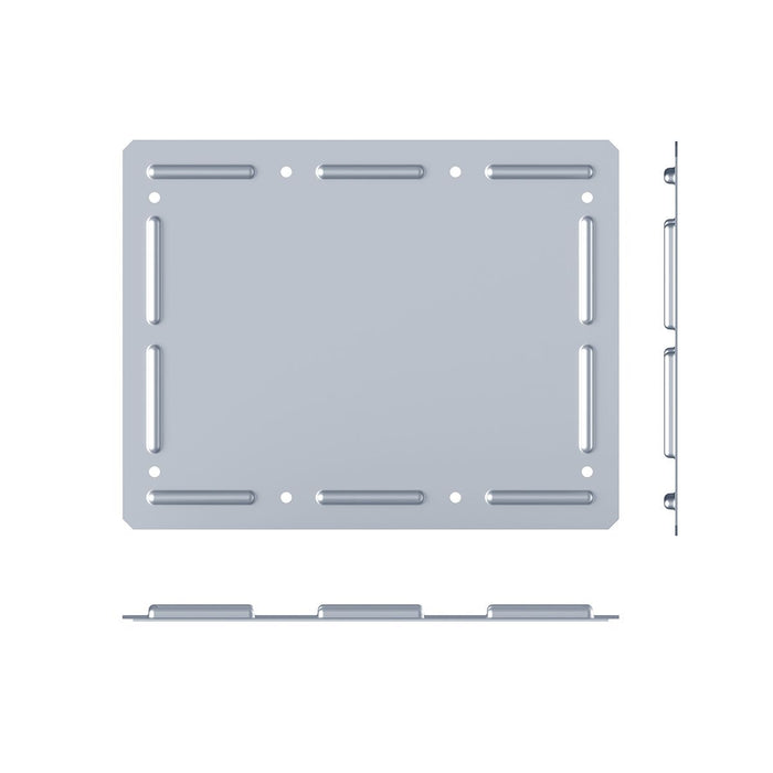 D4115Z - Penn Elcom - D4115Z - Surface Mount Label Dish for Self-Adhesive Tour Labels - Zink