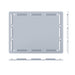 D4116Z - Penn Elcom - D4116Z - Surface Mount Label Dish for Self-Adhesive Tour Labels - Zink