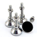 F3000 - Penn Elcom - F3000 - Set of 4 Steel Adjuster Feet with M8 thread for Rack Enclosures.