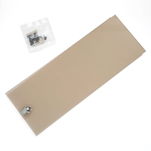 R8600-CZD4-FW - Penn Elcom - Full Width Doors For Credneza Wood Racks - Tinted Plexiglass.
