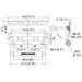 H1053Z - Penn Elcom - H1053Z - Sprung Surface Handle - Zink