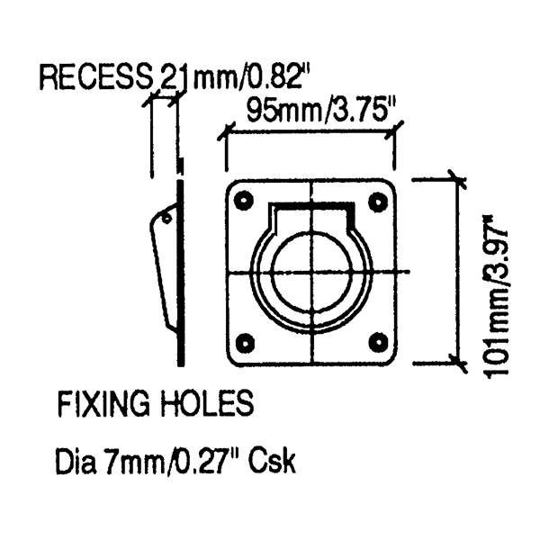 H1435K - Penn Elcom - H1435K - Snap Back Spring Shackle.