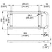 H2001 - Penn Elcom - H2001 - Heavy Duty Steel Pull-Out Surface Mount Handle