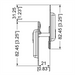 H7148-CUP-M - Penn Elcom - H7148-CUP-M - Male Lid Hang.