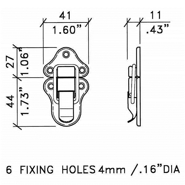 L0560N - Penn Elcom - L0560N - Draw Bolt