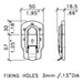 L0950 - Penn Elcom - L0950 - Lockable Draw Latch