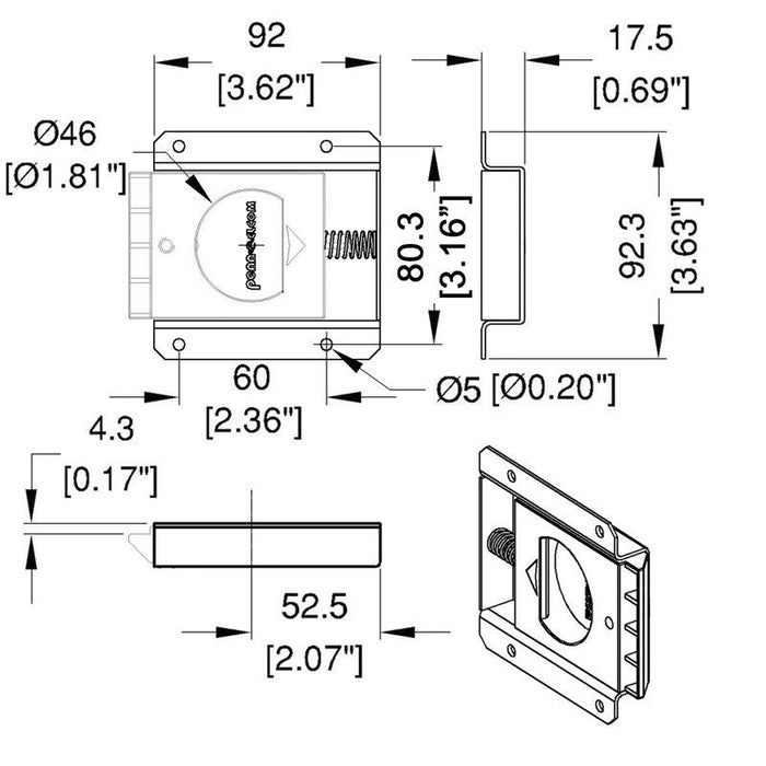 L2470 - Penn Elcom - L2470 - Slam Latch
